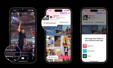 TikTok'a Apple Music ve Spotify dopingi