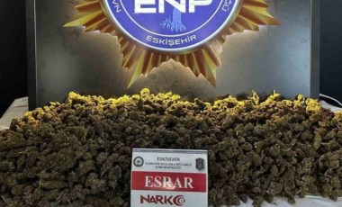 Eskişehir’de 5 kilo 325 gram esrar ele geçirildi