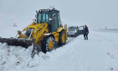 Kars’ta 7 köy yolu ulaşıma kapandı