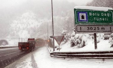 Karayolları duyurdu: Bolu Dağı geçişinin İstanbul yönü ulaşıma kapatılacak