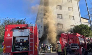 İstanbul Bağcılar’da korkutan yangın