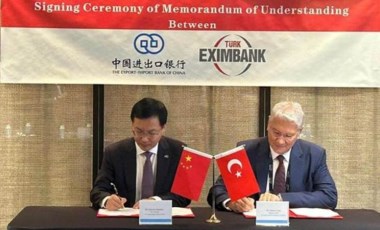 Türk Eximbank, Çin Eximbank ile mutabakat zaptı imzaladı