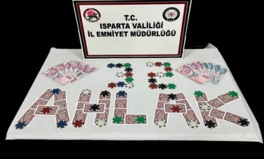 Isparta'da 'kumar' operasyonu: 4 kişiye para cezası