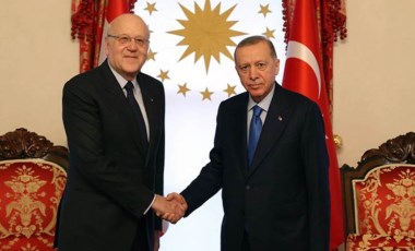 Cumhurbaşkanı Erdoğan, Lübnan Başbakanı Mikati'yi kabul etti