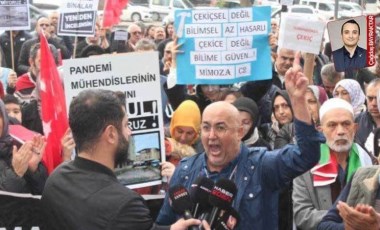 Deprem sonrası evlerine güçlendirme raporu alamayan yurttaşlardan protesto: Bakan istifa etsin