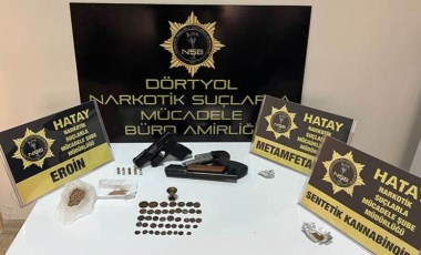 Hatay'da uyuşturucu ve tarihi eser kaçakçılığı operasyonu: 3 gözaltı