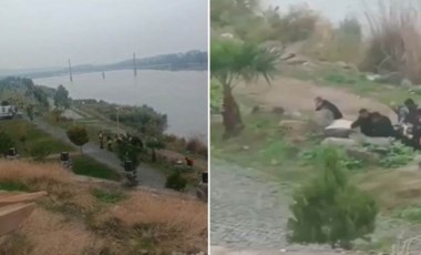 Nehre atlayan kardeşlerden biri kurtarıldı, diğeri aranıyor