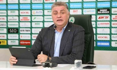 Giresunspor Başkanı Nahid Yamak'tan açıklama: 'Kulübümüz borç batağında'