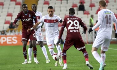 Sivas'ta gol yağmuru: 6 gollü maçta kazanan çıkmadı! Sivasspor 3-3 Trabzonspor