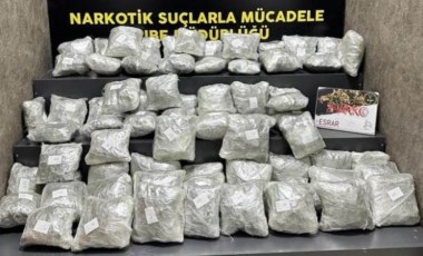 Kargo firmasına uyuşturucu operasyonu: 40 kg uyuşturucu ele geçirildi