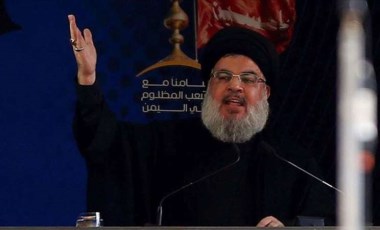 Hizbullah lideri Hasan Nasrallah konuşuyor