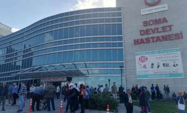 Son Dakika: Soma Devlet Hastanesi’nde korkutan yangın