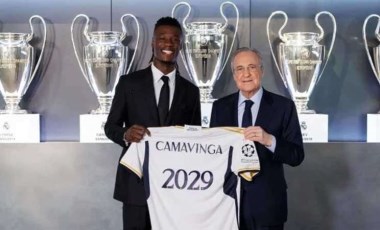 Real Madrid'den Eduardo Camavinga'ya yeni sözleşme