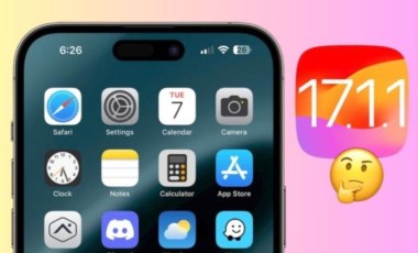 iOS 17.1.1 güncellemesi spesifik sorunları çözmek için yayınlandı