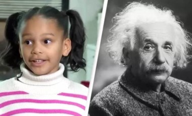 6 yaşında, Einstein ile aynı IQ düzeyine sahip