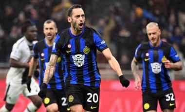 Hakan Çalhanoğlu hem attı hem attırdı... Inter, kendi evinde çok farklı!