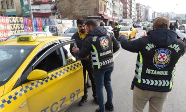 Kadıköy'de denetimde ceza yiyen taksiciden polise tepki: 'En kolay cezayı bize yazıyorlar'