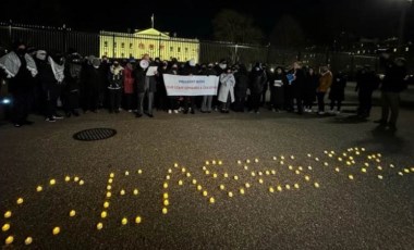 Biden yönetimi çalışanlarından protesto: Beyaz Saray önünde 'ateşkes' çağrısı