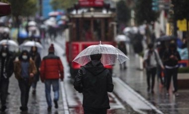 Meteoroloji, İstanbul ve Trakya'yı uyardı: Kuvvetli yağışa dikkat!