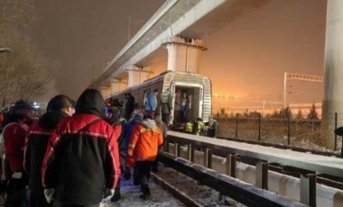 Çin'de iki metro treni çarpıştı: Yüzlerce yaralı var!