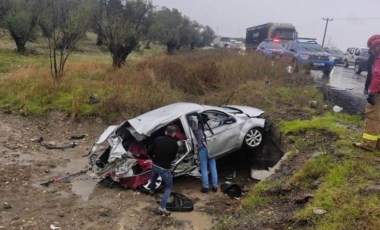 Balıkesir'de zincirleme trafik kazası: Yaralılar var!