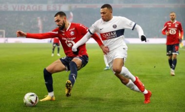 Kylian Mbappe'nin golü PSG'ye yetmedi: Lille puanı son anda kurtardı!