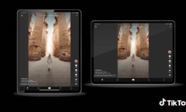 TikTok'un tablet uygulamasına güncellemesine geldi