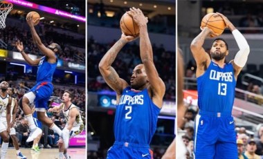 NBA'de ABD'li üç yıldızdan 90 sayı: Los Angeles Clippers'ın serisi uzadı!