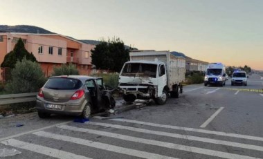 Manisa’da feci kaza: 1 ölü 3 yaralı