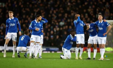 Everton, penaltılara taşıdığı karşılaşmada üzüldü!