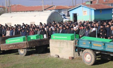 Bir aile yok oldu... Damadın yaptığı katliamda ölen 4 kişi toprağa verildi