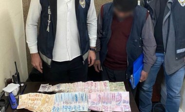 Dilencinin üzerinden 9 bin 62 lira çıktı: 617 lira para cezası verildi