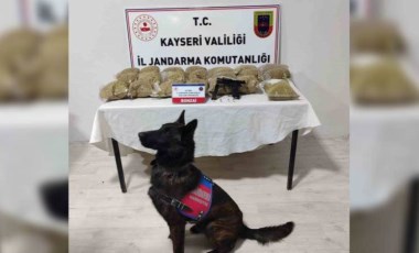 Kayseri’de 16 kilo uyuşturucu ele geçirildi