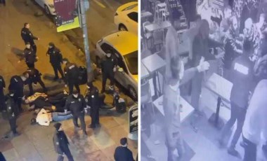 Bayrampaşa'da polis ile kafe çalışanları arasında kavga!