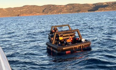 Çanakkale'de Yunanistan'ın geri ittiği 23 göçmen kurtarıldı