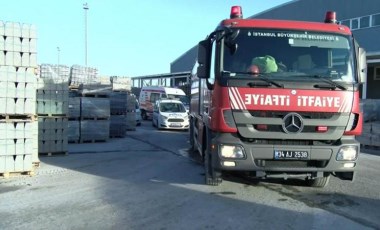 Hadımköy'de beton mikserine düşen işçi hayatını kaybetti