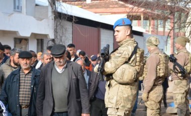 İki ailenin kavgasında ölen Salih, güvenlik önlemleri altında toprağa verildi