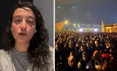 Konser krizine ilişkin Melike Şahin'den yeni açıklama: 'Hedef tahtasına konuldum'