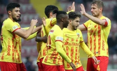 Kayserispor evinde çok rahat turladı!