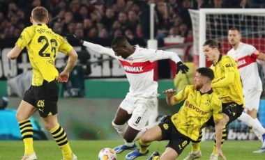 Stuttgart, Dortmund'u kupadan eledi!