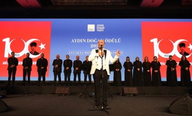 27. Aydın Doğan Ödülü, Antakya Medeniyetler Korosu'na verildi