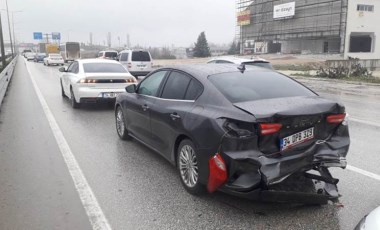 Bursa'daki 2 ayrı zincirleme kaza: 2 yaralı