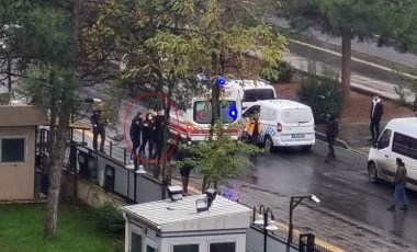 Adliyede çıkan kavgada atılan damacana polisin burnunu kırdı: 4 kişi gözaltına alındı