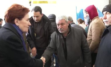 Meral Akşener depremzedeleri ziyaret etti: Birimiz hepimiz, hepimiz birimiz için