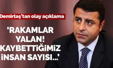 Selahattin Demirtaş: Deprem rakamları da pandemi rakamları gibi yalan