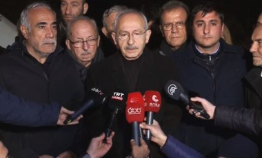 Kılıçdaroğlu deprem bölgesinde: 'Bu geceyi burada Şanlıurfalı kardeşlerimizle geçireceğiz'