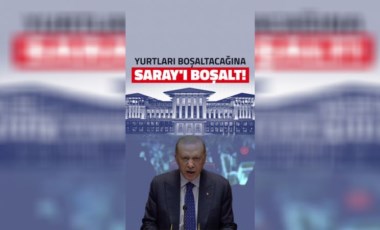 Selahattin Demirtaş'tan Erdoğan'a: Yurtları boşaltacağına sarayı boşalt