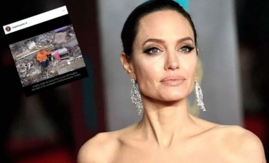 Angelina Jolie'den deprem paylaşımı: 'Kalbim Suriye ve Türkiye halkıyla birlikte…'