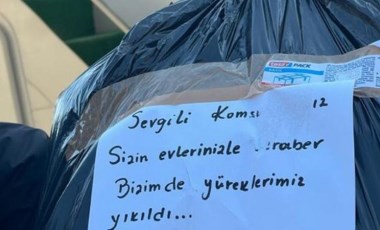 Meis'ten deprem bölgesine yardım: Sevgili Komşu, bizim de yüreklerimiz yıkıldı