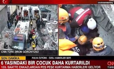 Kurtarma ekiplerinin dikkatini dağıtan muhabir Fulya Öztürk'e tepki